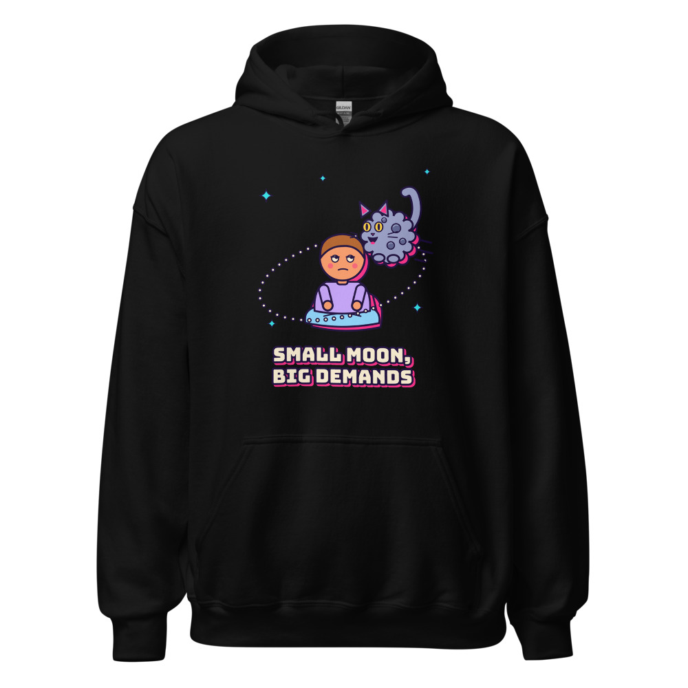 Cat in Low Earth Orbit Tee Hoodie
