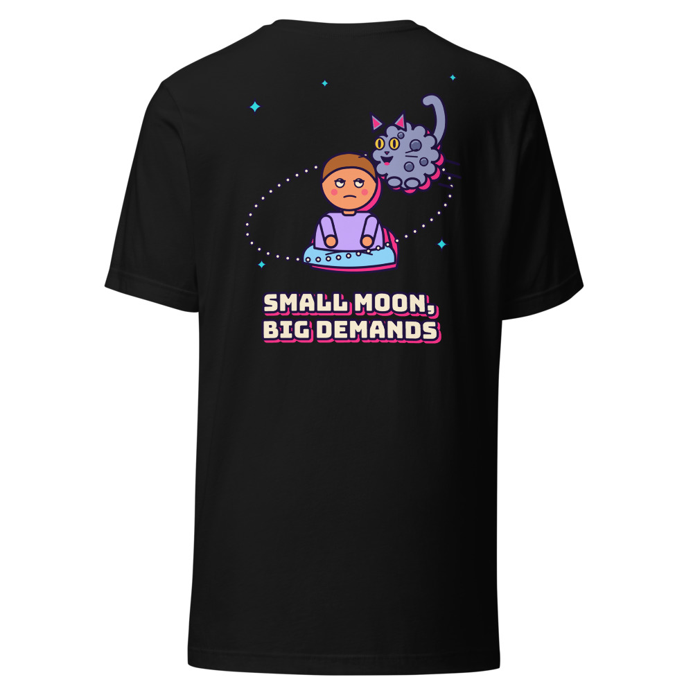 Cat in Low Earth Orbit Tee (Back Print)