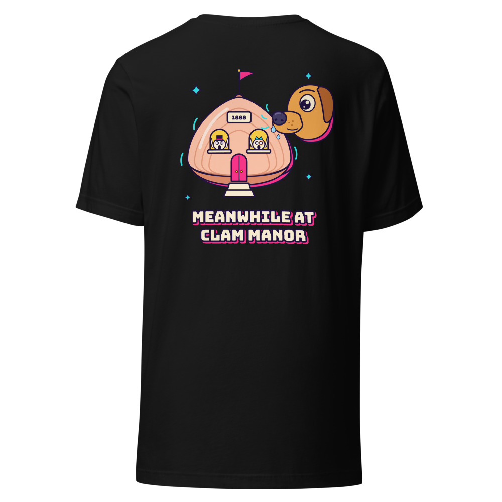 Meanwhile at Clam Manor (Back Print)