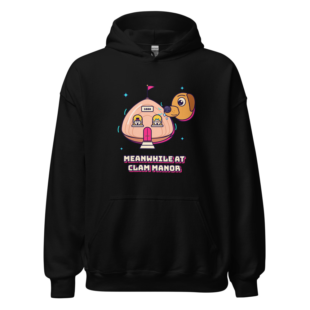 Meanwhile at Clam Manor Hoodie