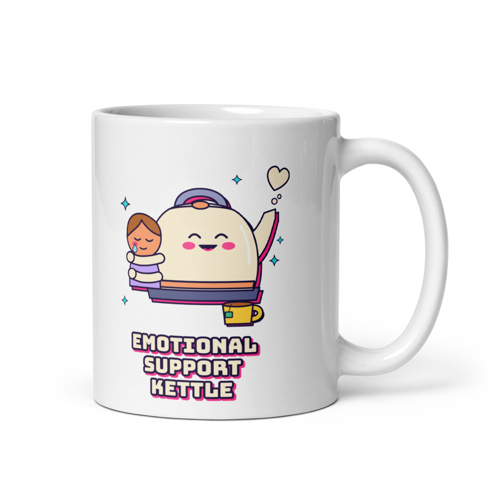 Emotional Support Kettle Mug