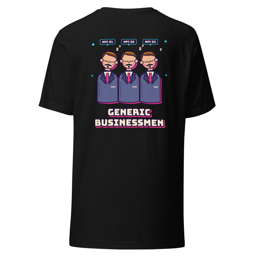 Generic Businessmen (Back Print)