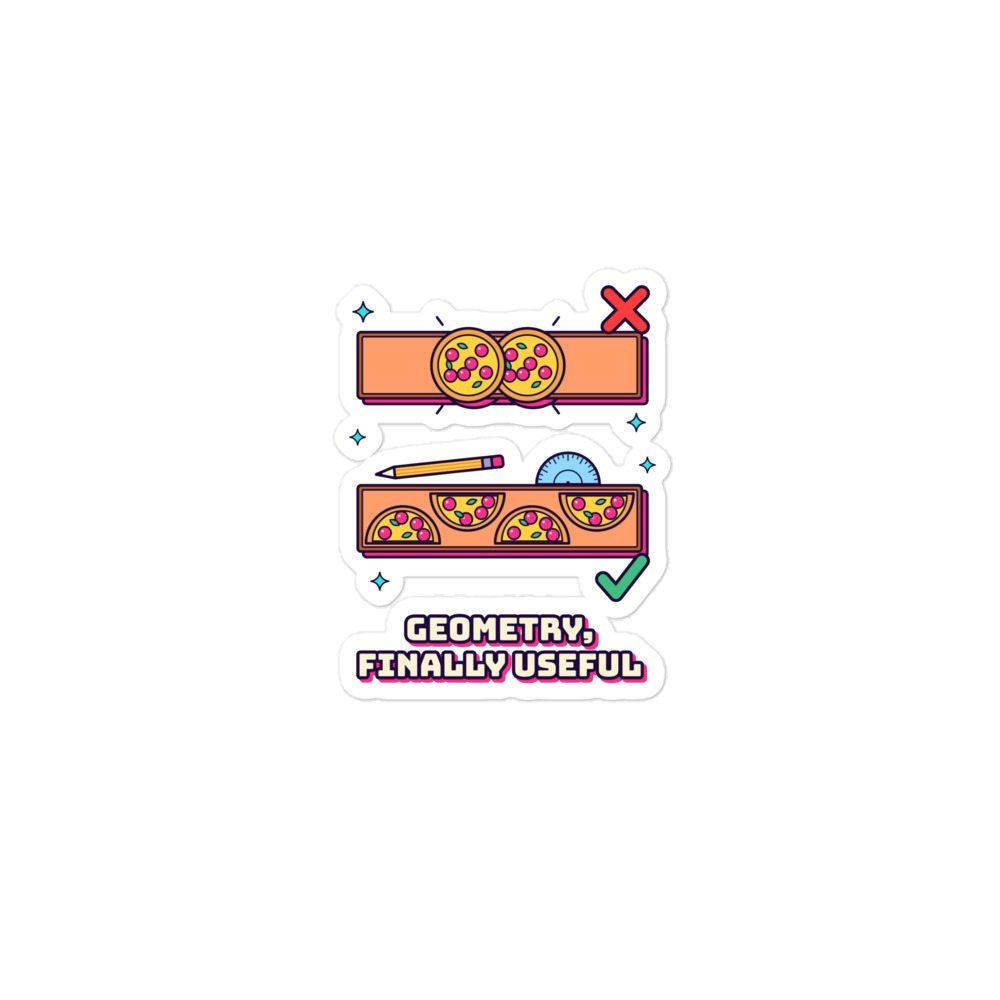Geometry, Finally Useful Sticker
