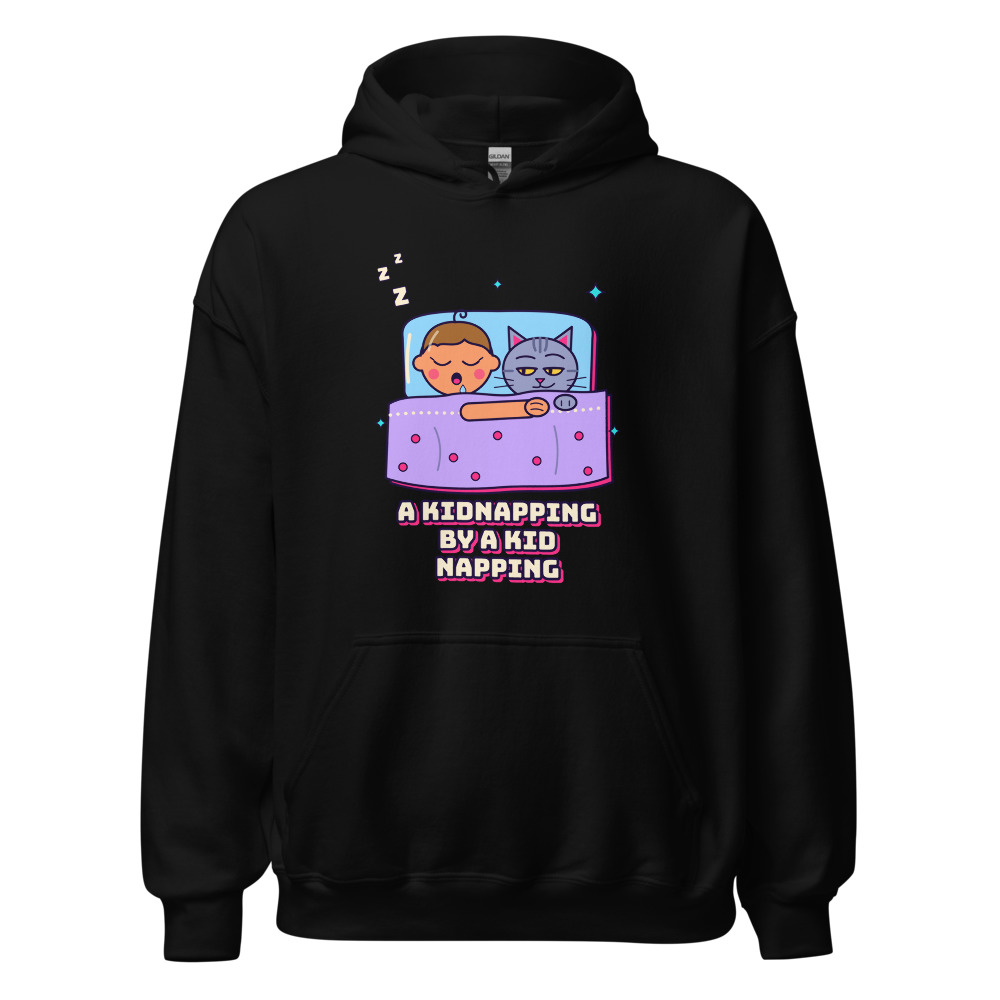 A Kidnapping by a Kid Napping Hoodie