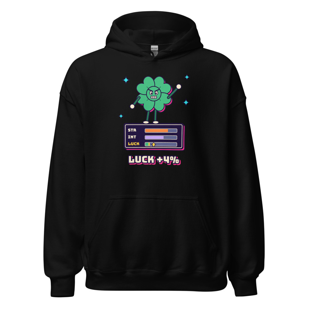 Luck +4% Upgrade Tee Hoodie