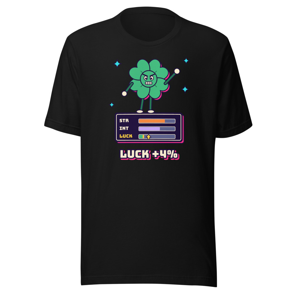 Luck +4% Upgrade Tee