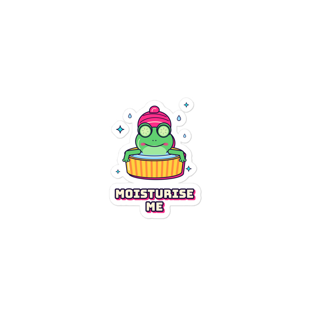 Moisturise Me Sticker