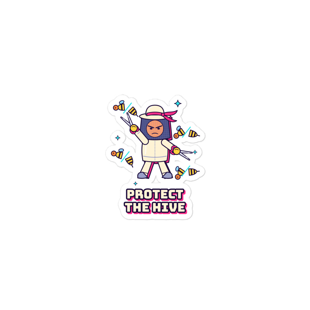 Protect the Hive Sticker