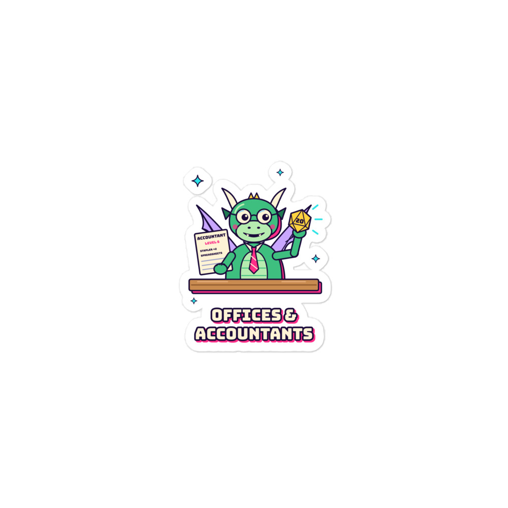 Offices & Accountants Sticker