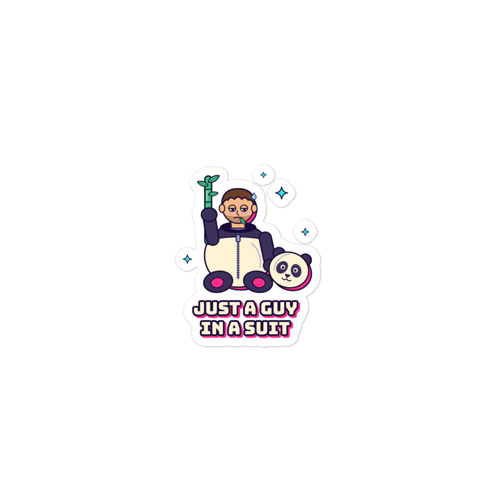 Just a Guy in a Suit Sticker