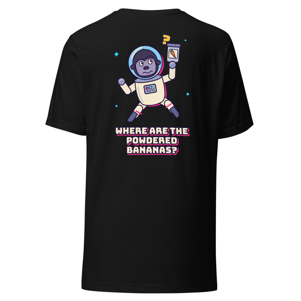 Where Are the Powdered Bananas? (Back Print)