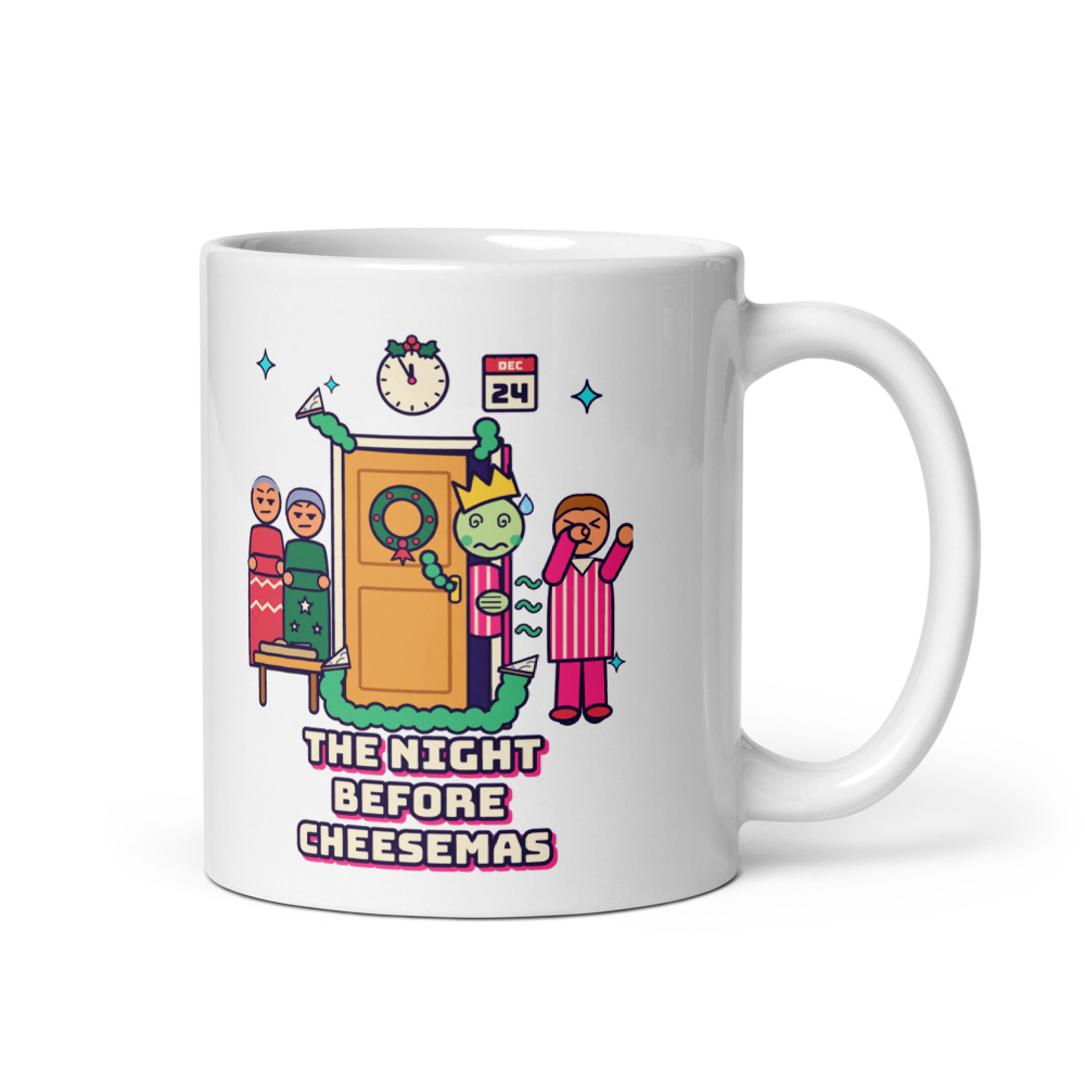 The Night Before Cheesemas Tee Mug