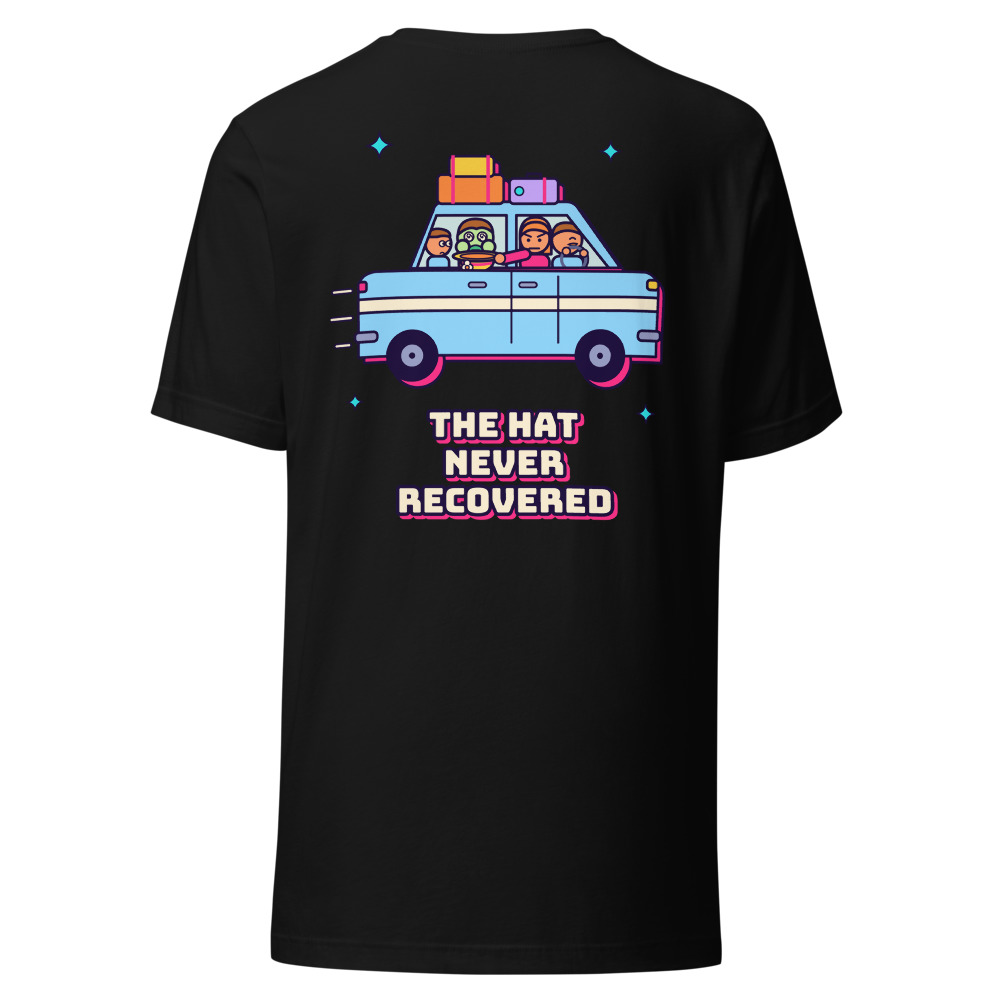 The Hat Never Recovered Family Road Trip (Back Print)