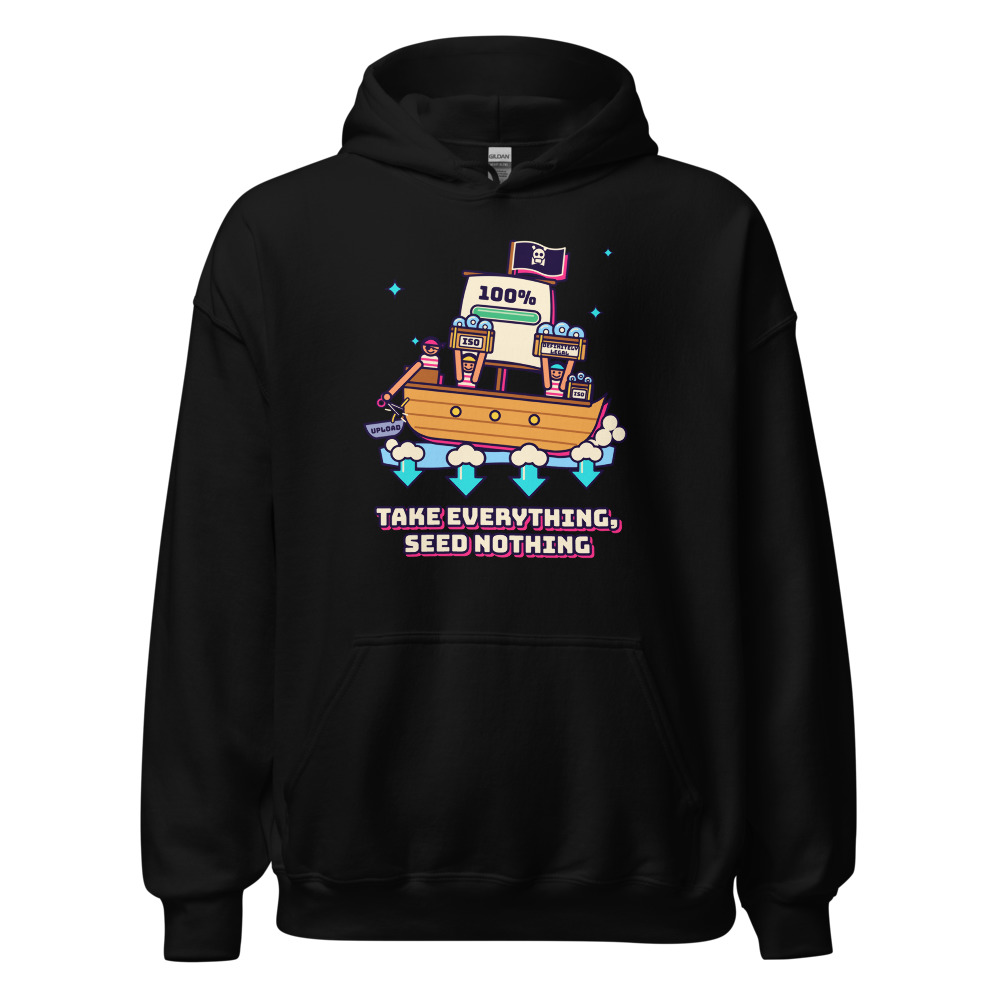 The Leecher's Code Pirate Tee Hoodie