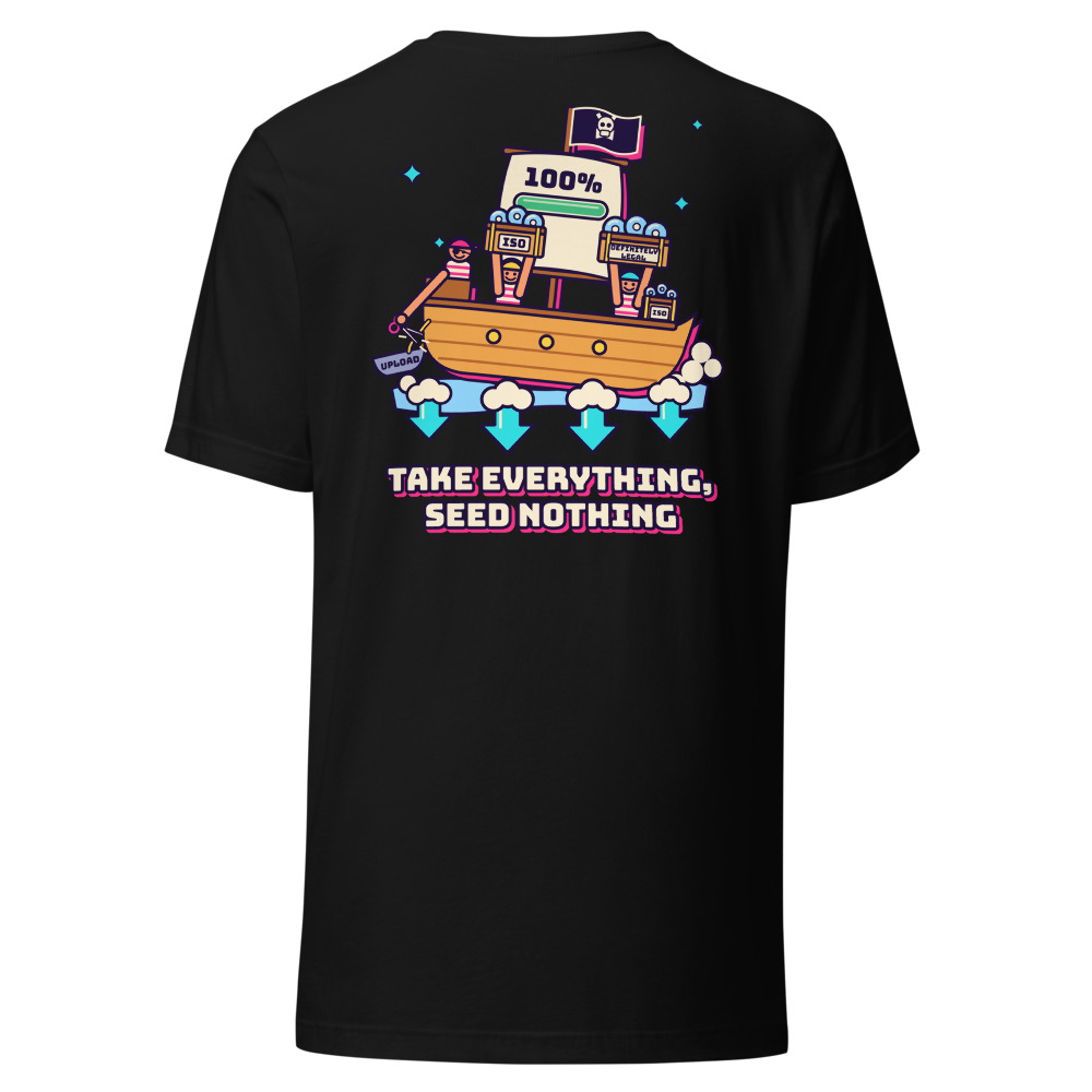 The Leecher's Code Pirate Tee (Back Print)