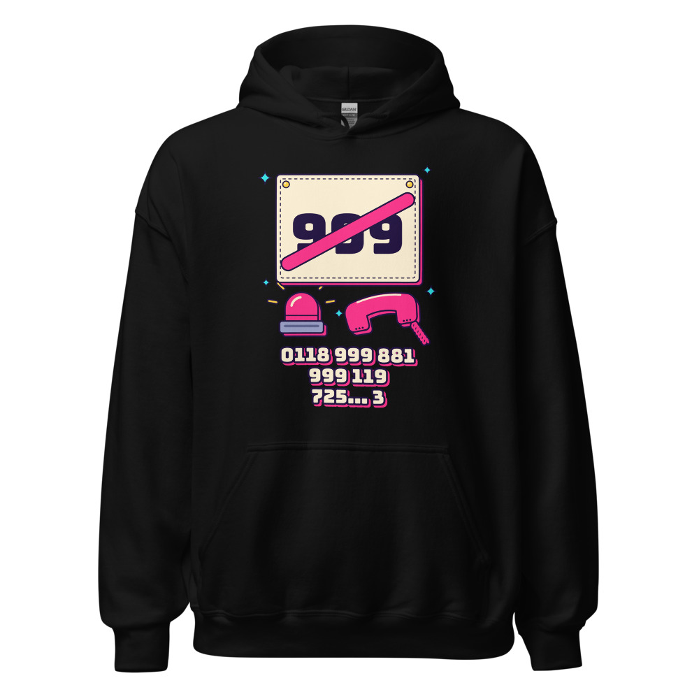 The New Emergency Number Notice Tee Hoodie