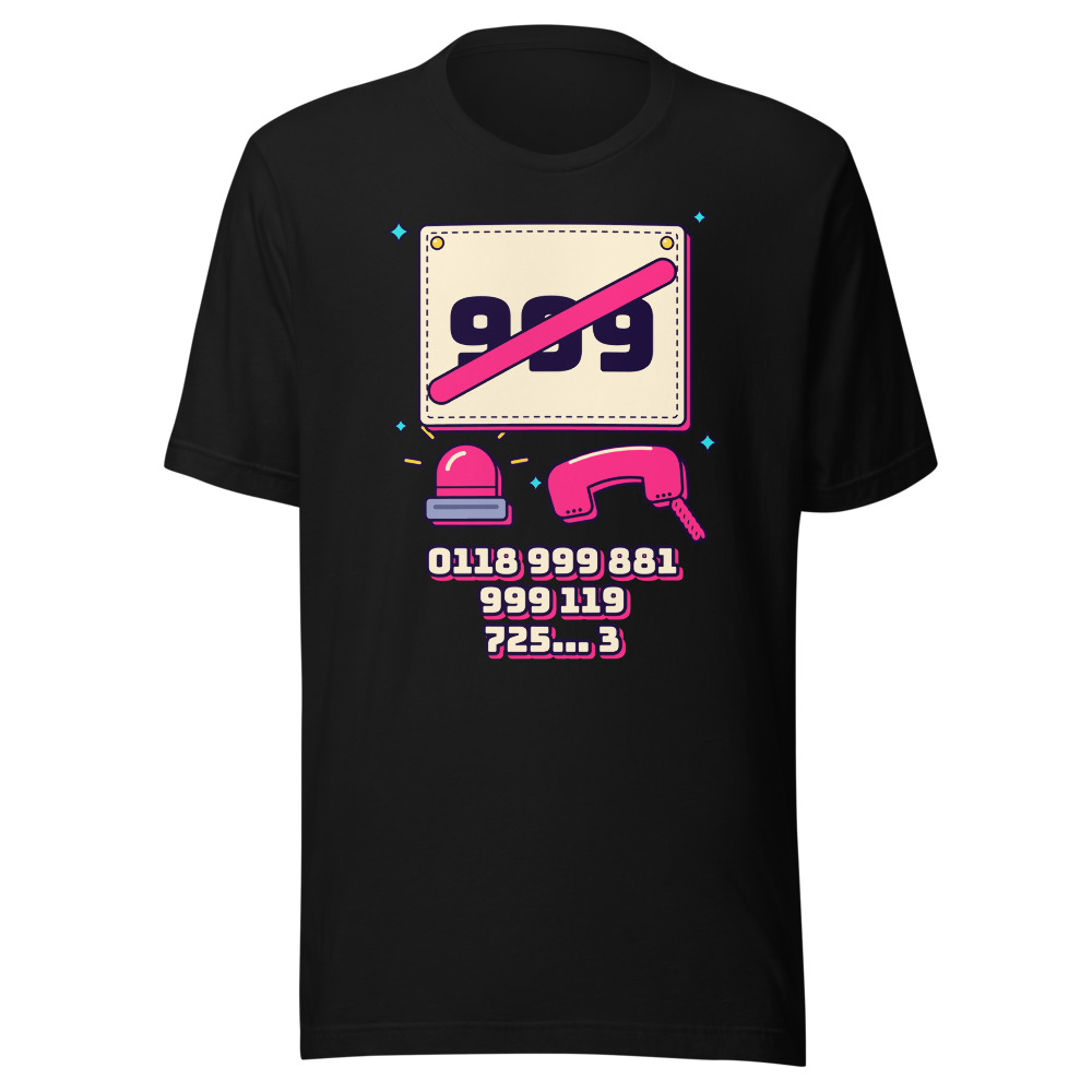 The New Emergency Number Notice Tee