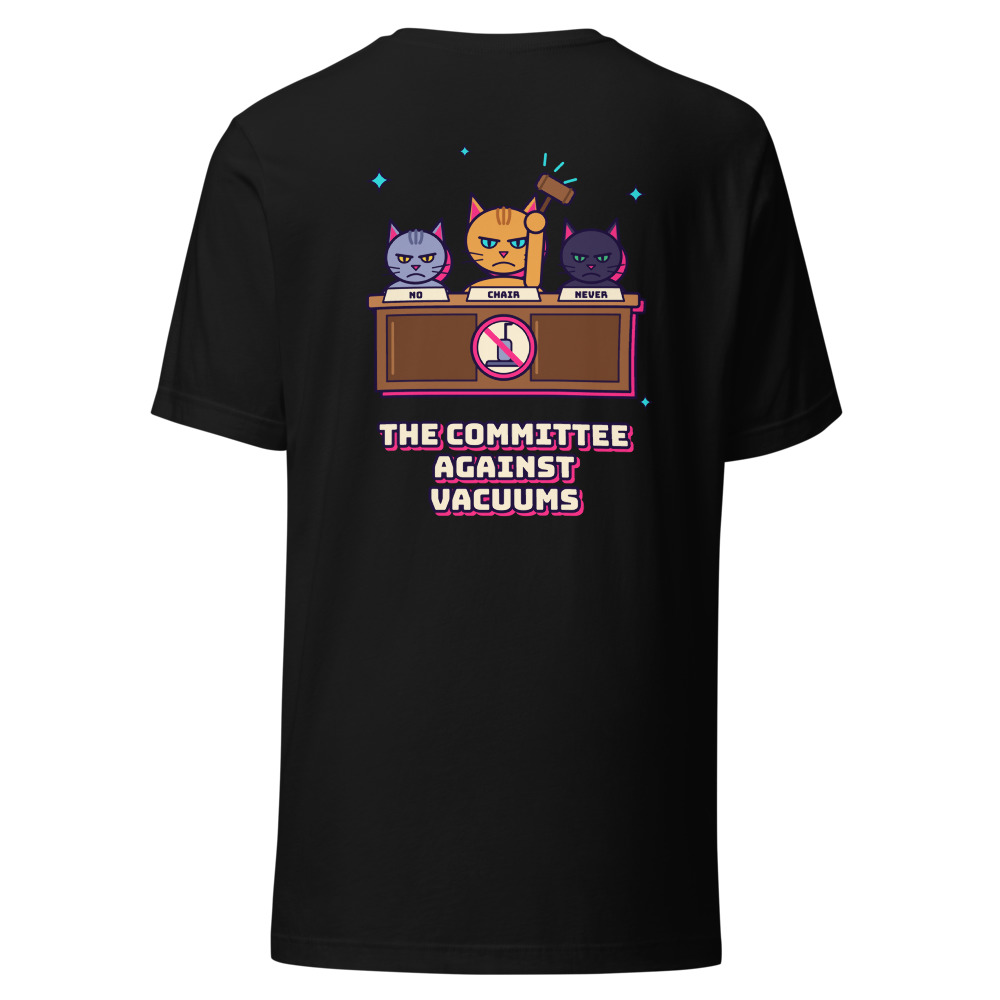 The Committee Against Vacuums (Back Print)